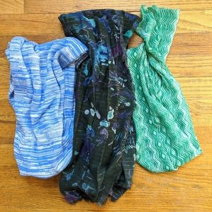 Set of 3 scarves